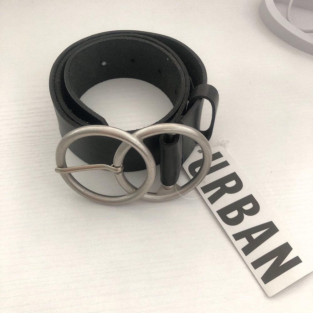 Urban Outfitters Black Belt SHW